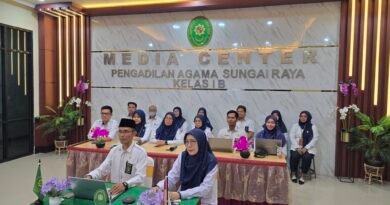 71 Pengadilan Lolos Analisis Dokumen, PA Sungai Raya Siap Wawancara WBK